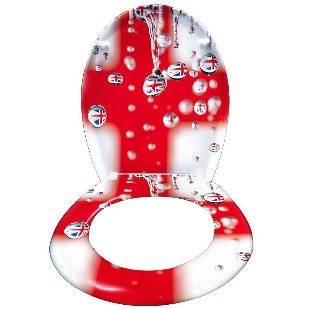 Household Printed Color Thickened Toilet Lid