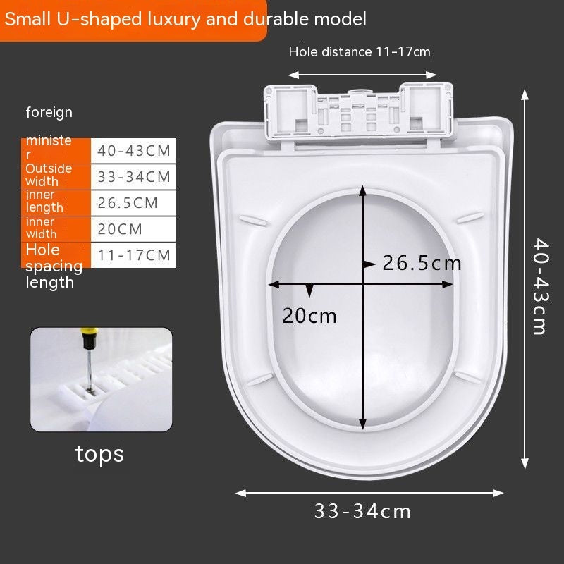 Toilet Lid Universal Household Toilet Lid