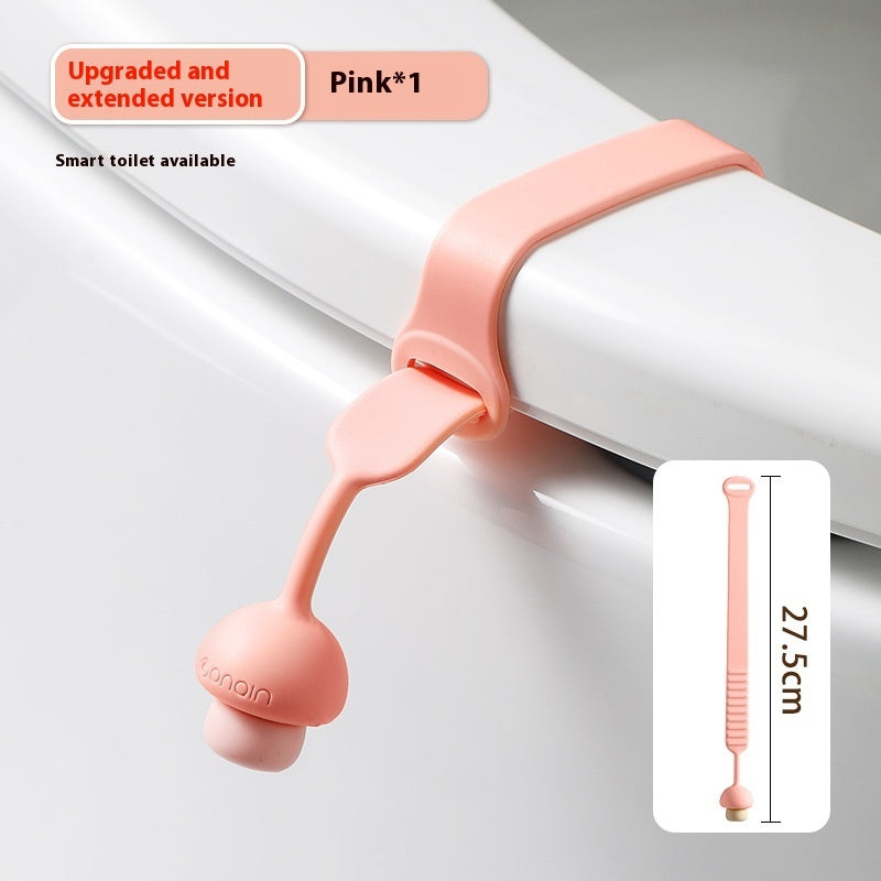 Creative Handle For Toilet Lid Opener To Prevent Dirt