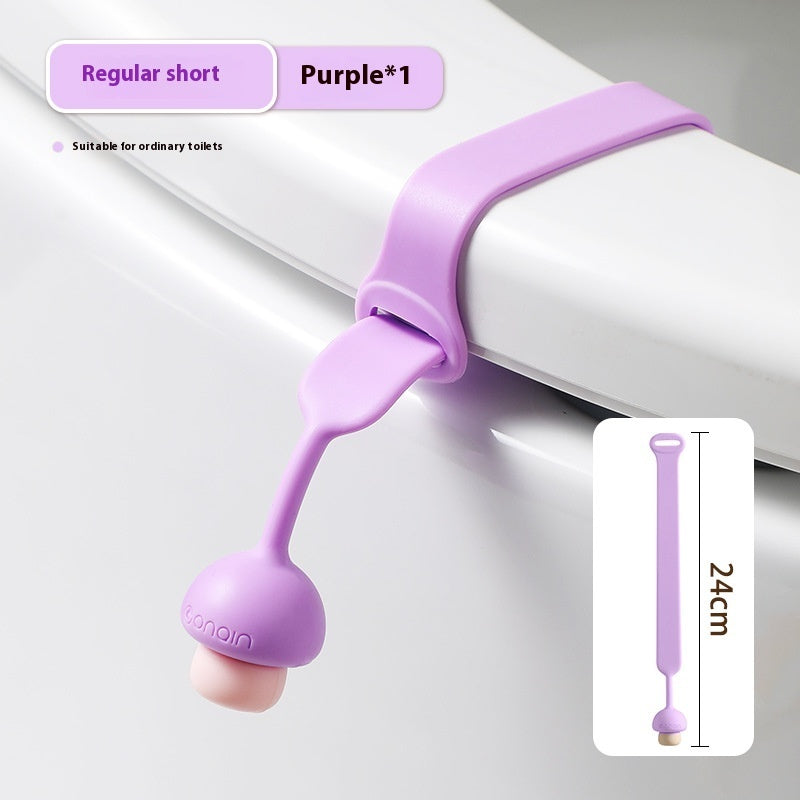 Creative Handle For Toilet Lid Opener To Prevent Dirt