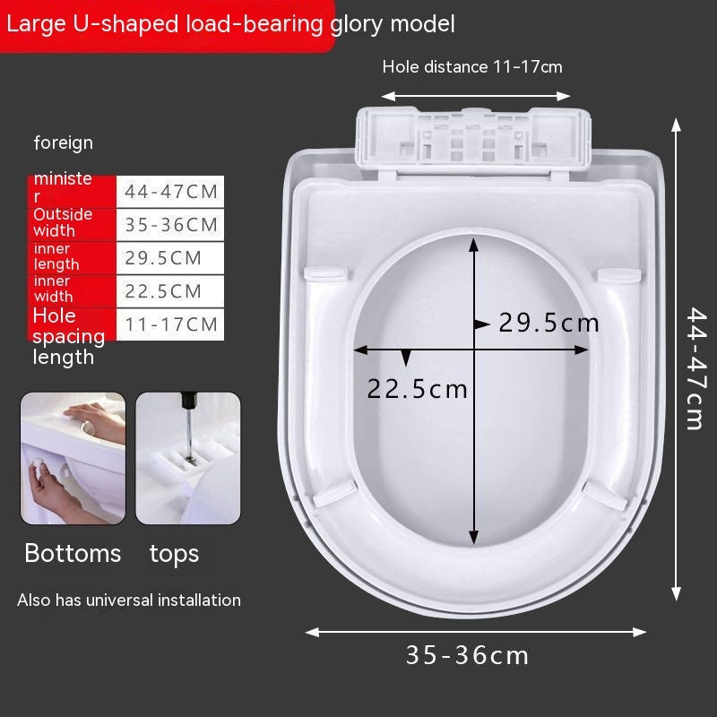 Toilet Lid Universal Household Toilet Lid