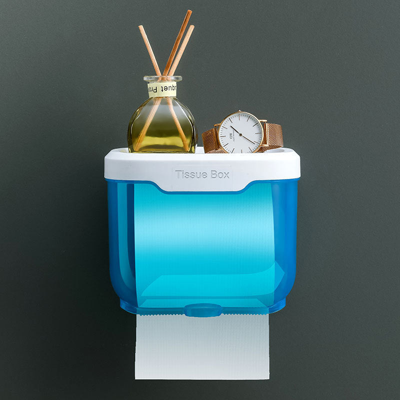 Toilet Tissue Waterproof Punch-free Toilet Paper Box