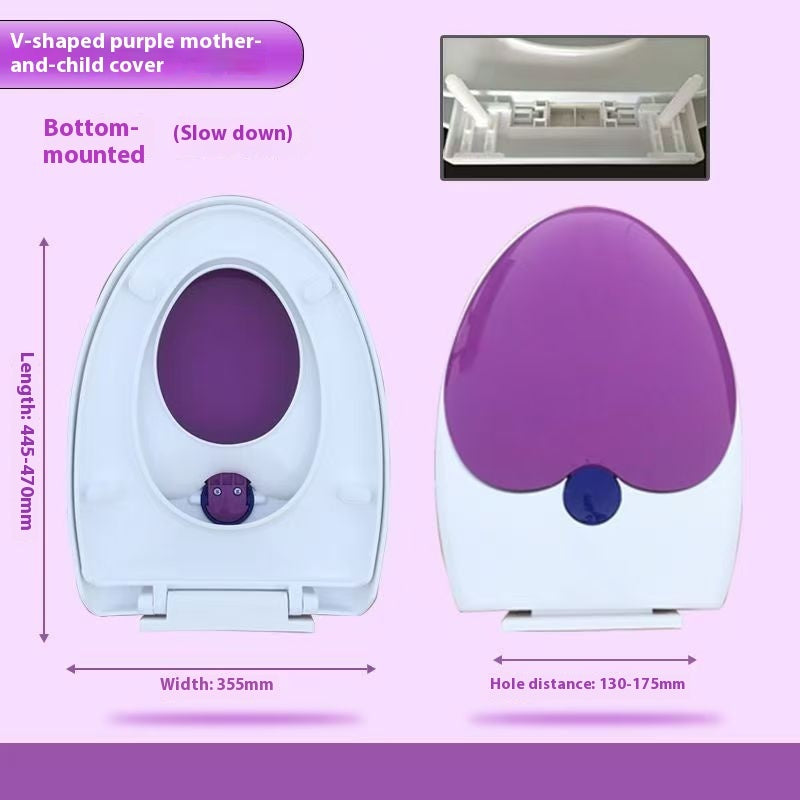 Dual-purpose Toilet Lid Thickened